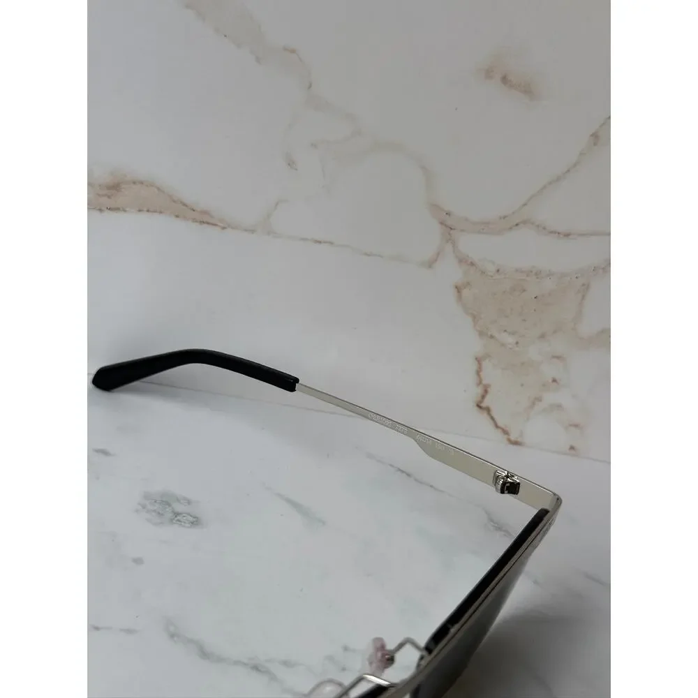 NEW Off White Rimini Silver Mirror Unisex Sunglasses